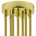 Classic 7-hole Round Metal Ceiling Canopy Kit
