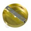 Classic Round Metal Ceiling Canopy Kit - With 5.9" Long Strain Relief