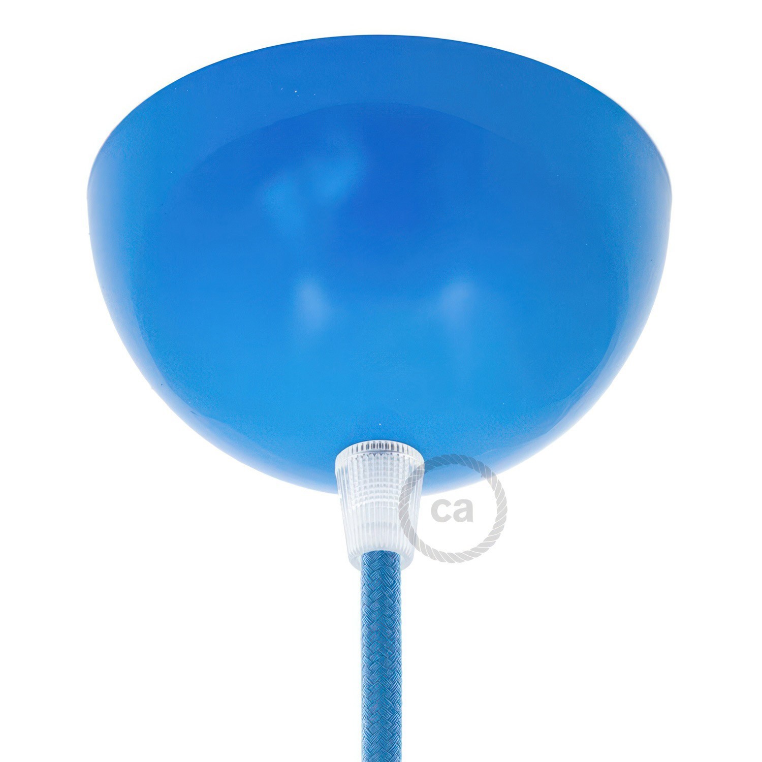 Dome Metal Ceiling Canopy Kit - Light blue