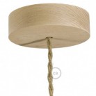 Wooden Ceiling Canopy Kit - for Pendant Light Cable