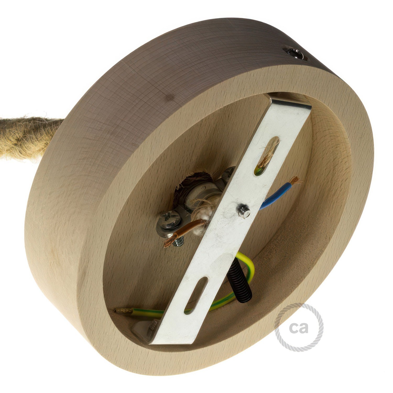 Wooden Ceiling Canopy Kit - For XL Rope