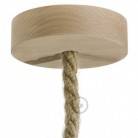 Wooden Ceiling Canopy Kit - For XL Rope