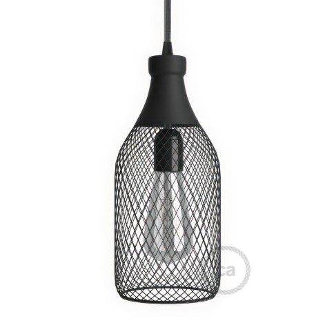 Jéroboam Bottle Mesh Cage Pendant Light Shade