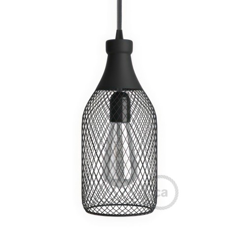 Jéroboam Bottle Mesh Cage Pendant Light Shade