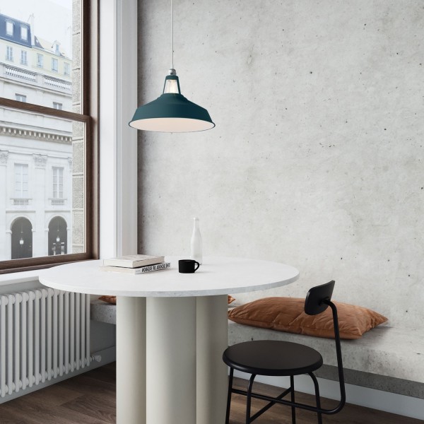 Harbour Metal Pendant Lamp Shade | Enamel Finish | 14.96 Inches