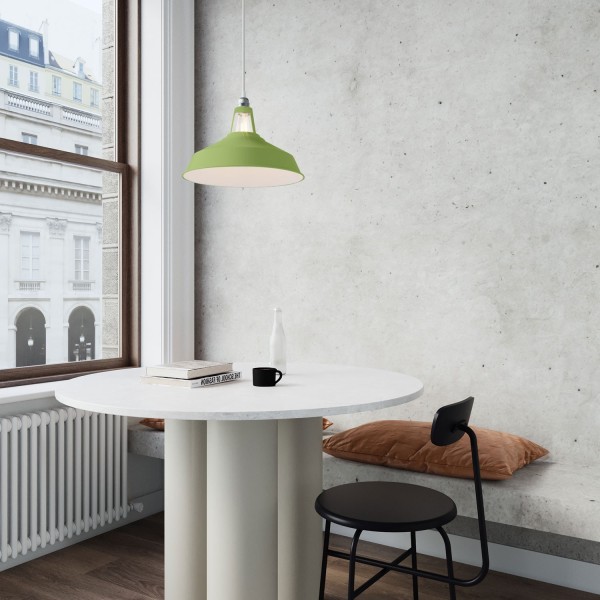 Harbour Metal Pendant Lamp Shade | Enamel Finish | 14.96 Inches