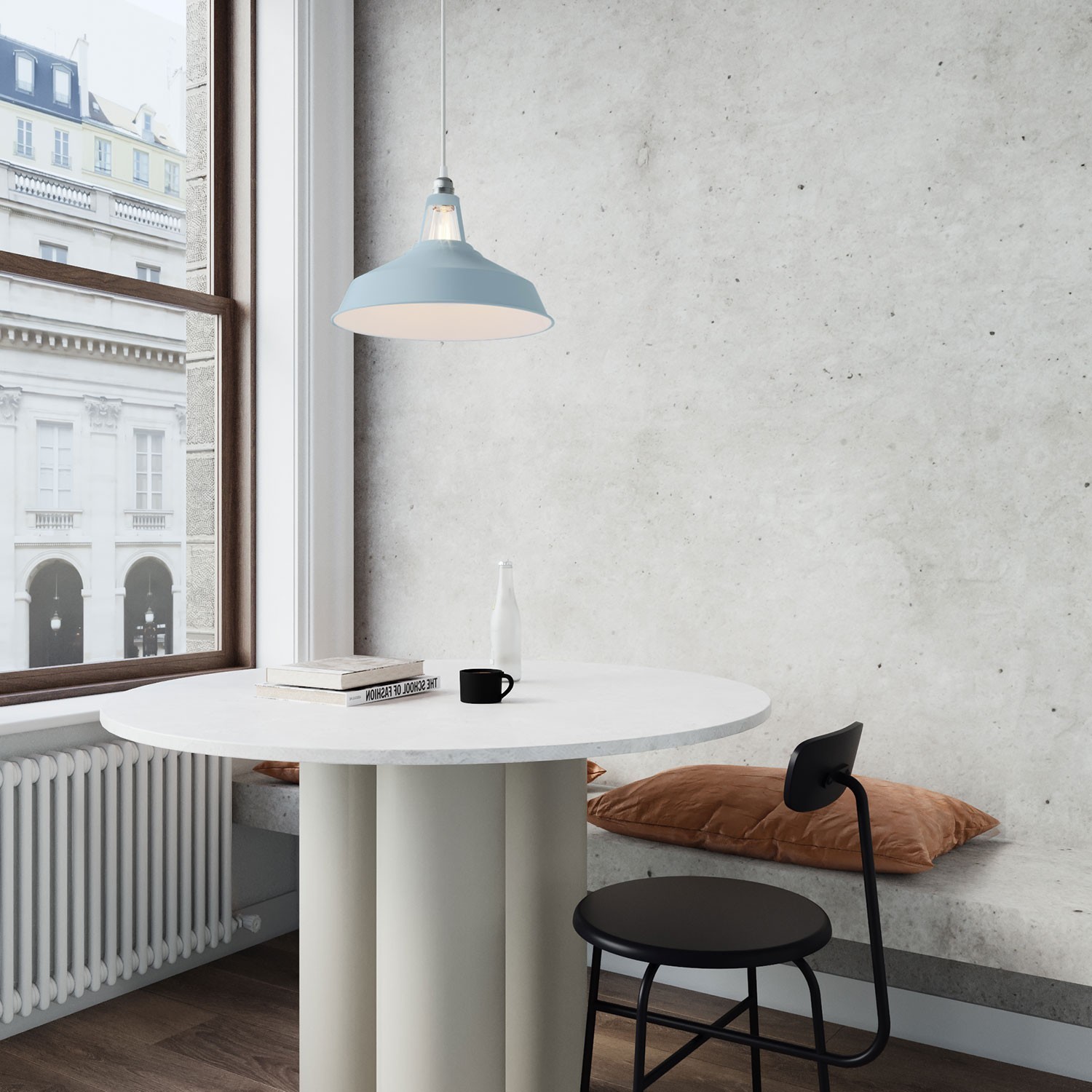 Harbour Metal Pendant Lamp Shade | Enamel Finish | 14.96 Inches