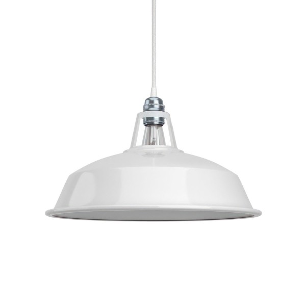 Harbour Metal Pendant Lamp Shade | Enamel Finish | 14.96 Inches