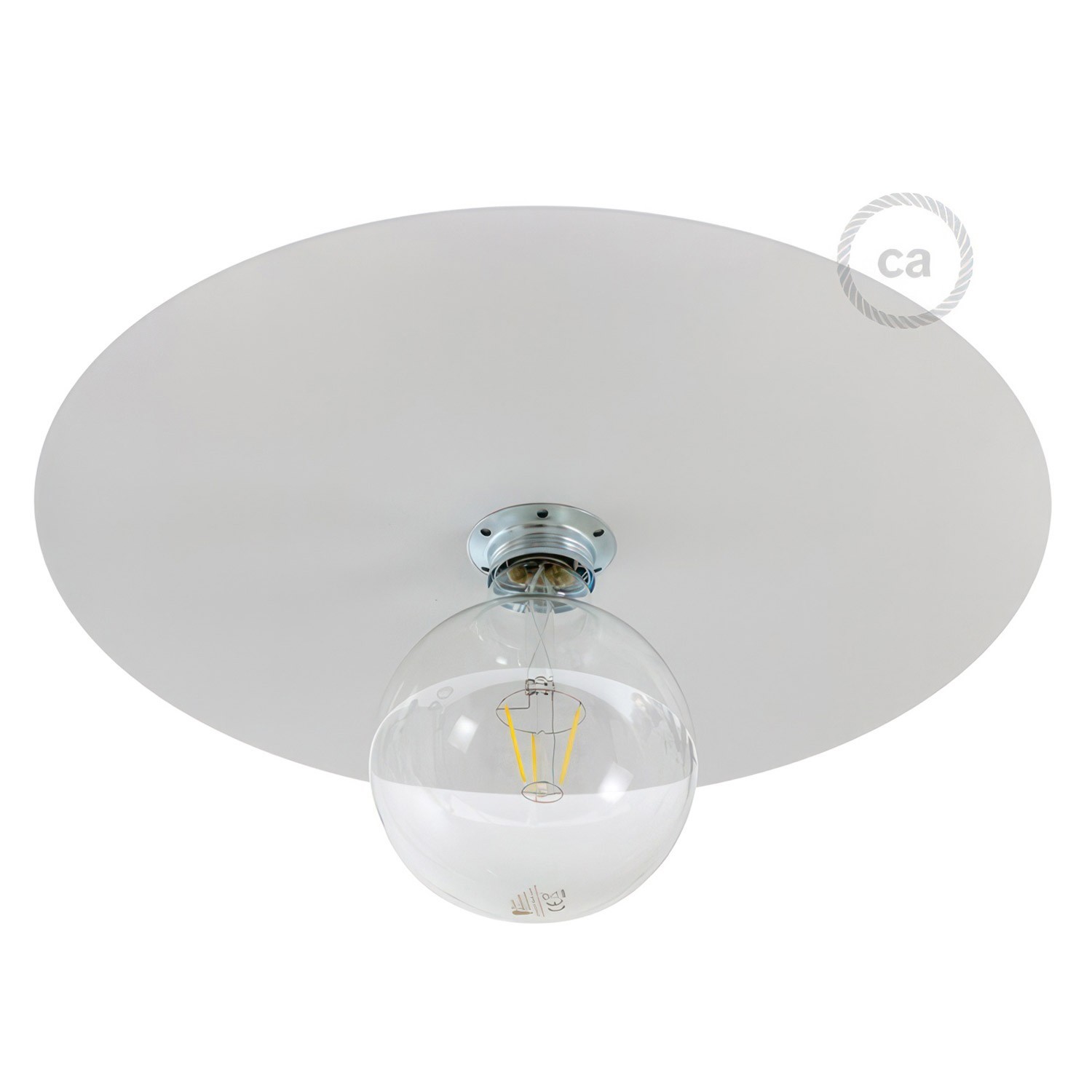 Ellepì Oversized Iron Pendant Shade | 15.75 Inches Diameter | Made in Italy