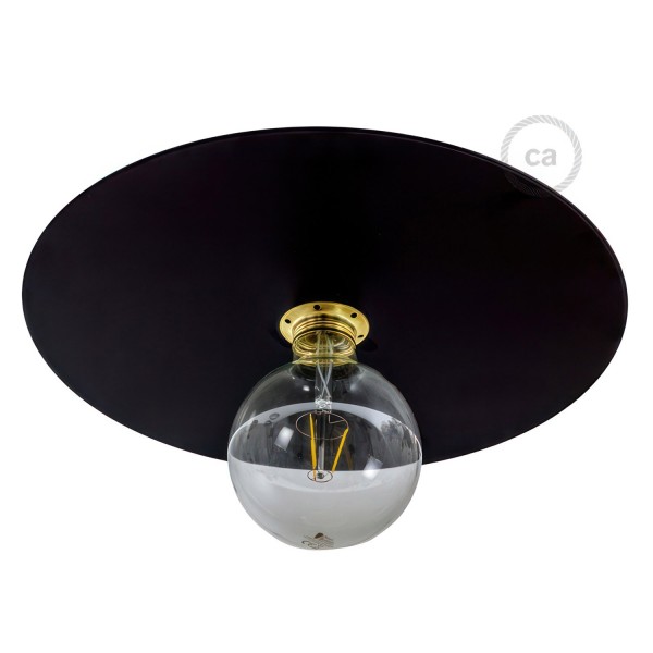 Ellepì Oversized Iron Pendant Shade | 15.75 Inches Diameter | Made in Italy