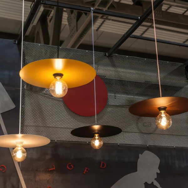 Ellepì Oversized Iron Pendant Shade | 15.75 Inches Diameter | Made in Italy