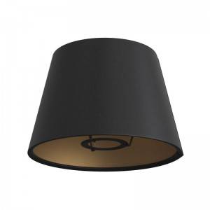 Impero fabric lampshade with E26 fitting for table or wall lamp - Made in Italy