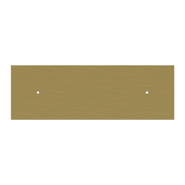2 hole - EXTRA LARGE Rectangular Ceiling Canopy Kit - Rose One System, 675 x 225 mm Cover