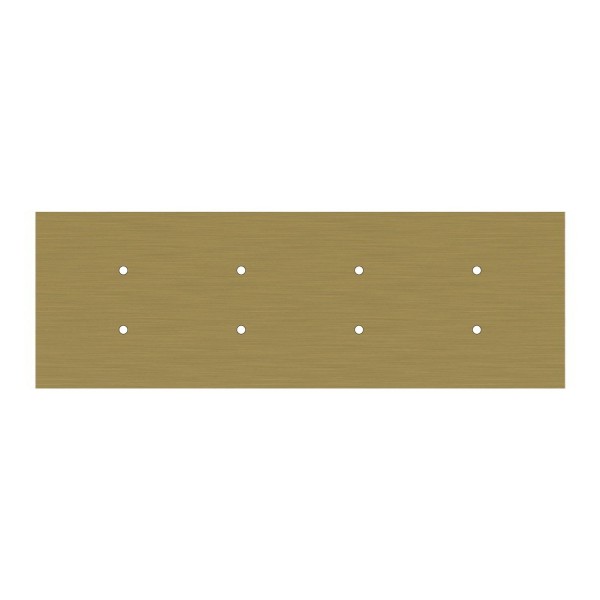 8 hole - EXTRA LARGE Rectangular Ceiling Canopy Kit - Rose One System, 675 x 225 mm Cover
