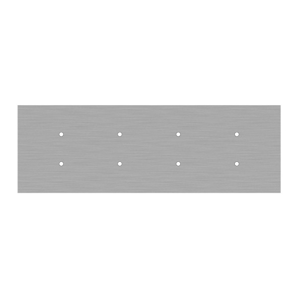 8 hole - EXTRA LARGE Rectangular Ceiling Canopy Kit - Rose One System, 675 x 225 mm Cover
