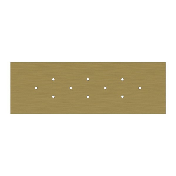 10 hole - EXTRA LARGE Rectangular Ceiling Canopy Kit - Rose One System, 675 x 225 mm Cover