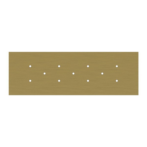 11 hole - EXTRA LARGE Rectangular Ceiling Canopy Kit - Rose One System, 675 x 225 mm Cover