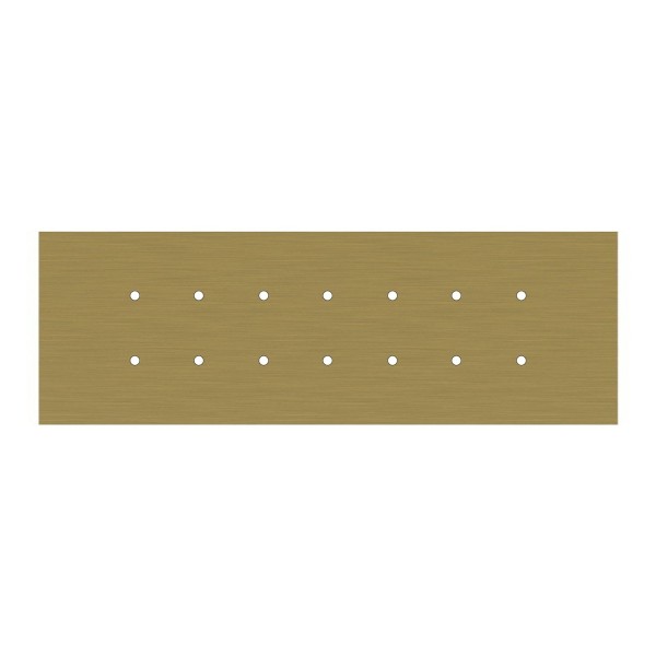14 hole - EXTRA LARGE Rectangular Ceiling Canopy Kit - Rose One System, 675 x 225 mm Cover