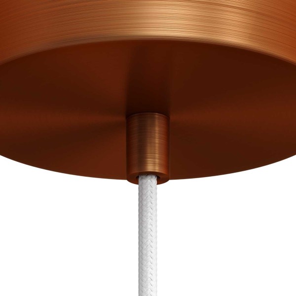 1.7 cm long Round Metal Strain Relief