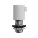 1.7 cm long Round Metal Strain Relief