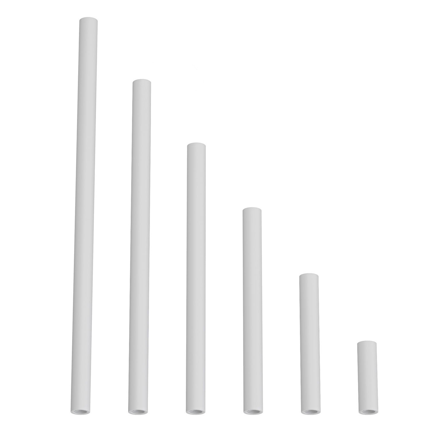 Metal Extension Tubes - Lamp Parts - White