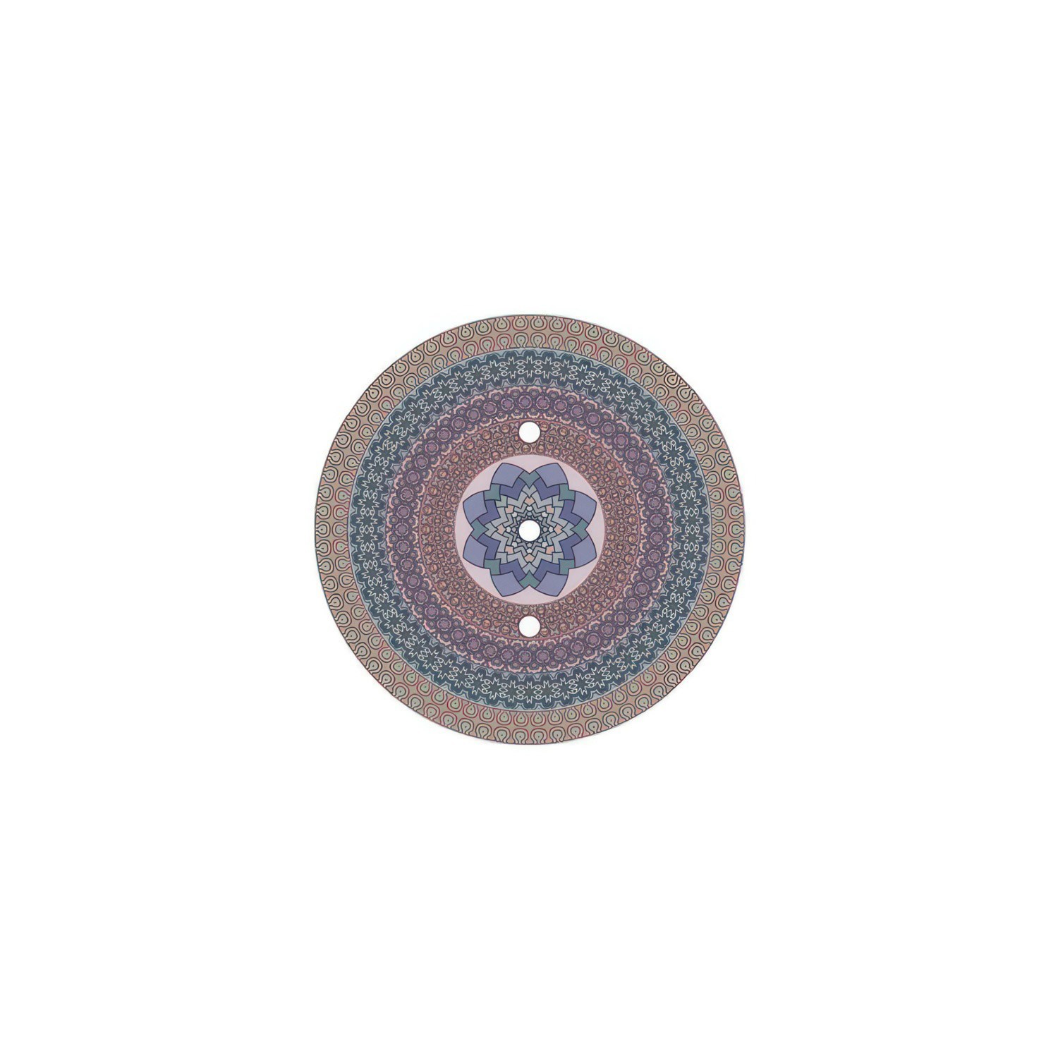 3 In-line Holes - LARGE Round Ceiling Canopy Kit - Rose One System - PROMO