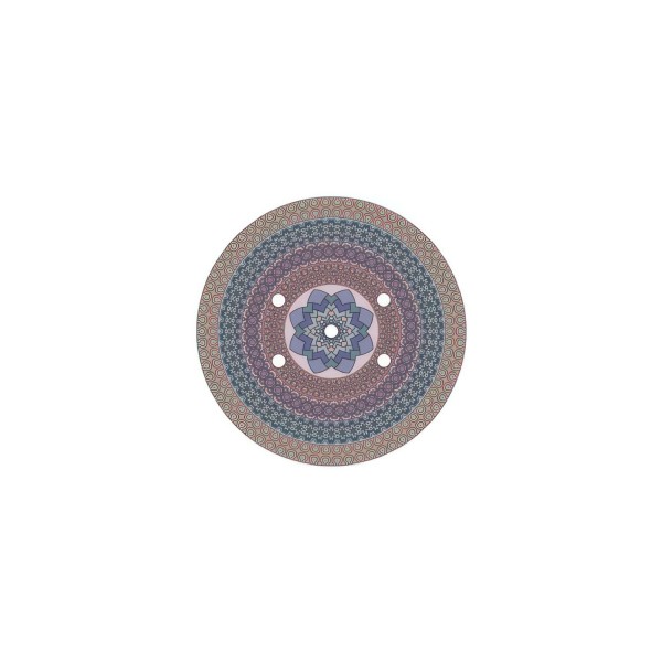 5 Holes - LARGE Round Ceiling Canopy Kit - Rose One System - PROMO