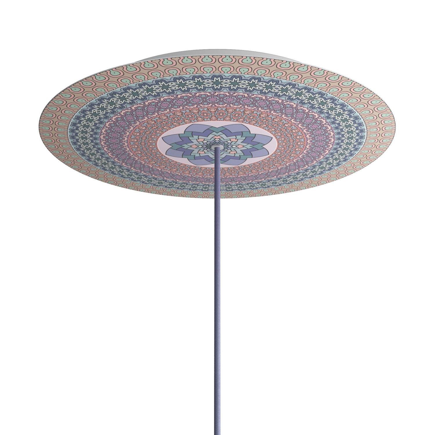 1 Hole - EXTRA LARGE Round Ceiling Canopy Kit - Rose One System - PROMO - Mandala Varanasi