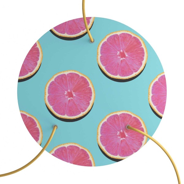 3 Holes - EXTRA LARGE Round Ceiling Canopy Kit - Rose One System - PROMO