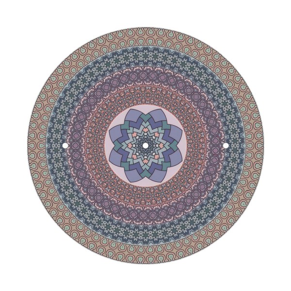3 In-line Holes - EXTRA LARGE Round Ceiling Canopy Kit - Rose One System - PROMO