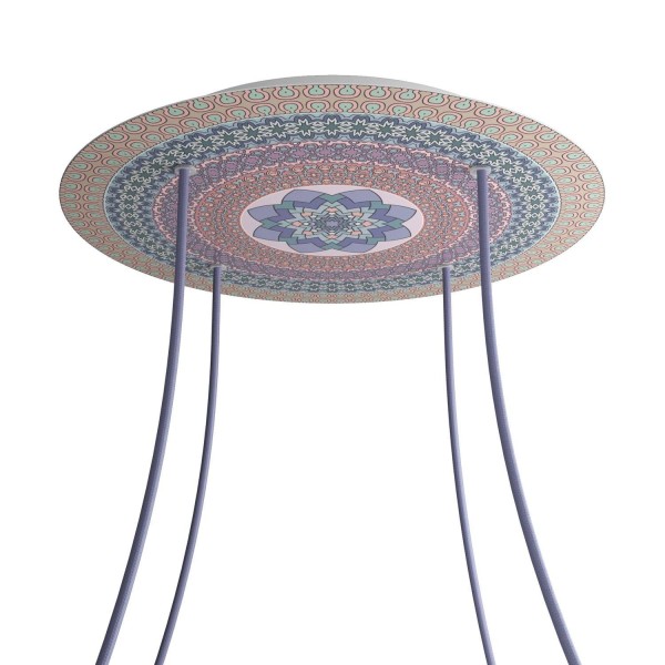 4 Holes - EXTRA LARGE Round Ceiling Canopy Kit - Rose One System - PROMO