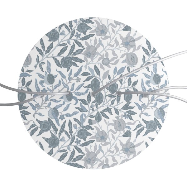 5 In-Line Holes - EXTRA LARGE Round Ceiling Canopy Kit - Rose One System - PROMO