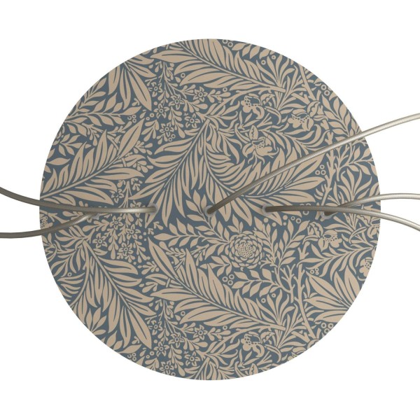 5 In-Line Holes - EXTRA LARGE Round Ceiling Canopy Kit - Rose One System - PROMO