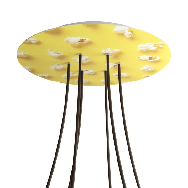 6 Holes - EXTRA LARGE Round Ceiling Canopy Kit - Rose One System - PROMO