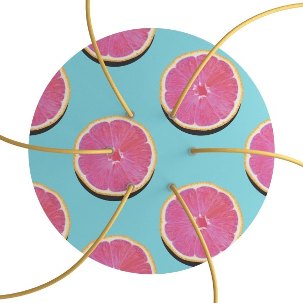 6 Holes - EXTRA LARGE Round Ceiling Canopy Kit - Rose One System - PROMO