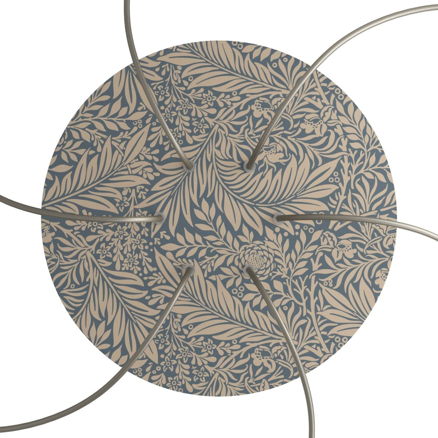 6 Holes - EXTRA LARGE Round Ceiling Canopy Kit - Rose One System - PROMO