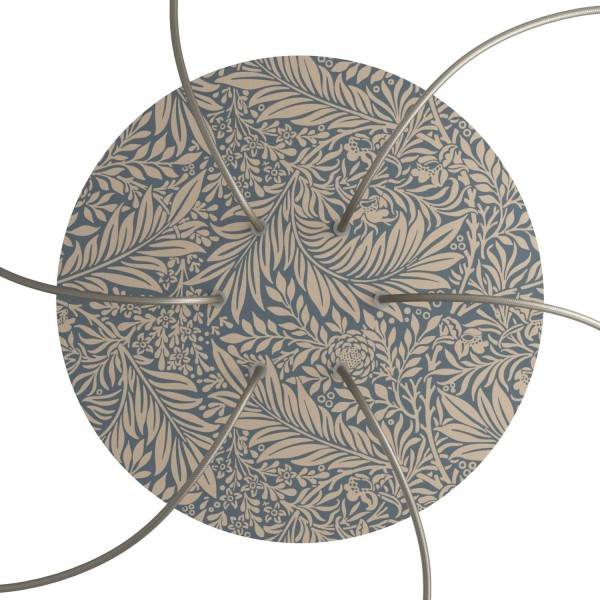 6 Holes - EXTRA LARGE Round Ceiling Canopy Kit - Rose One System - PROMO