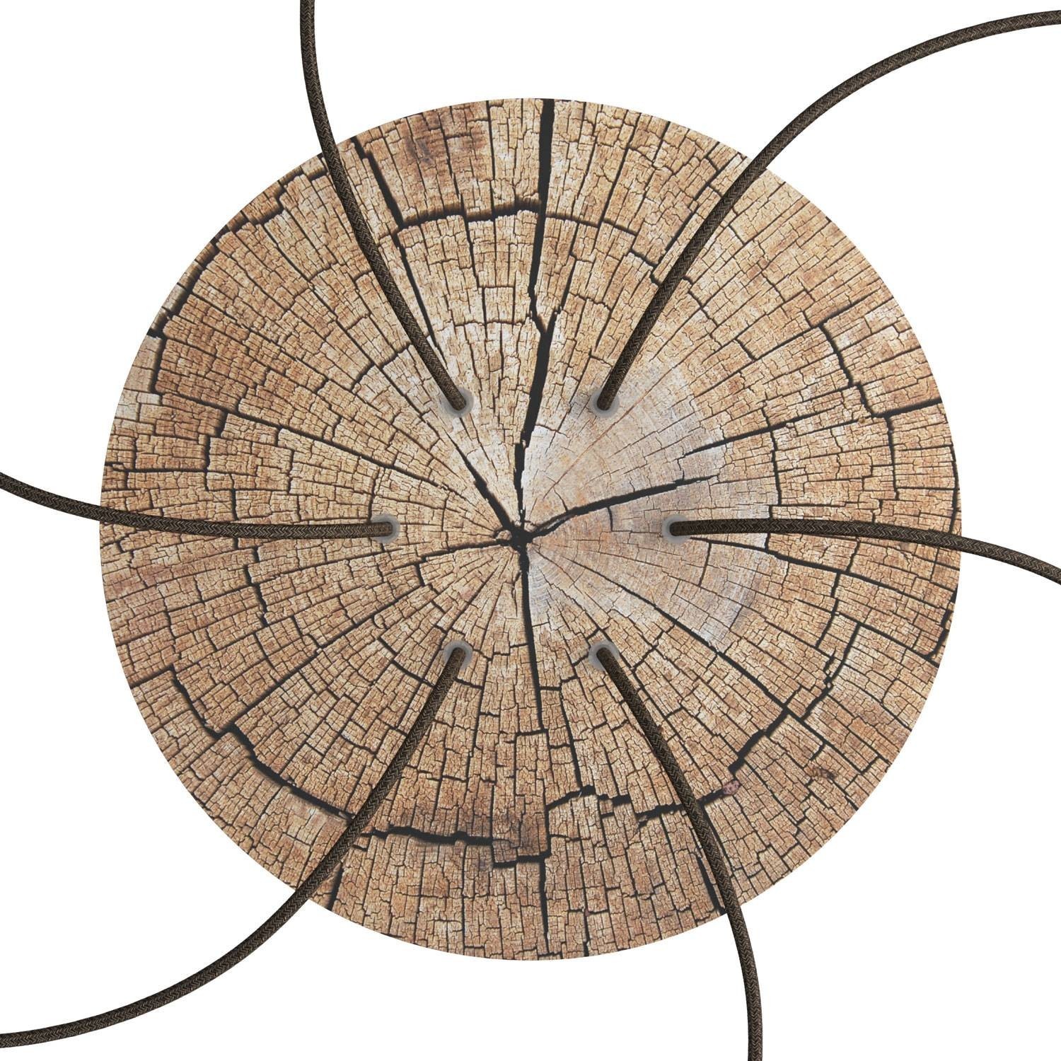 6 Holes - EXTRA LARGE Round Ceiling Canopy Kit - Rose One System - PROMO