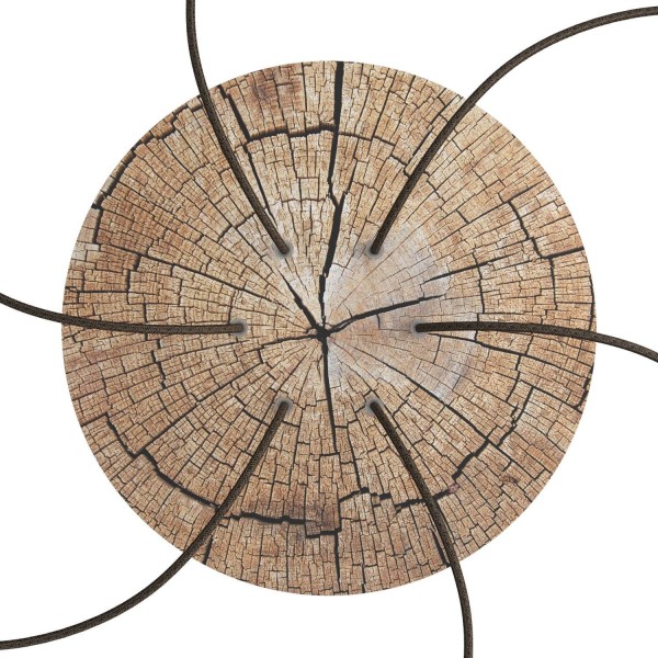 6 Holes - EXTRA LARGE Round Ceiling Canopy Kit - Rose One System - PROMO