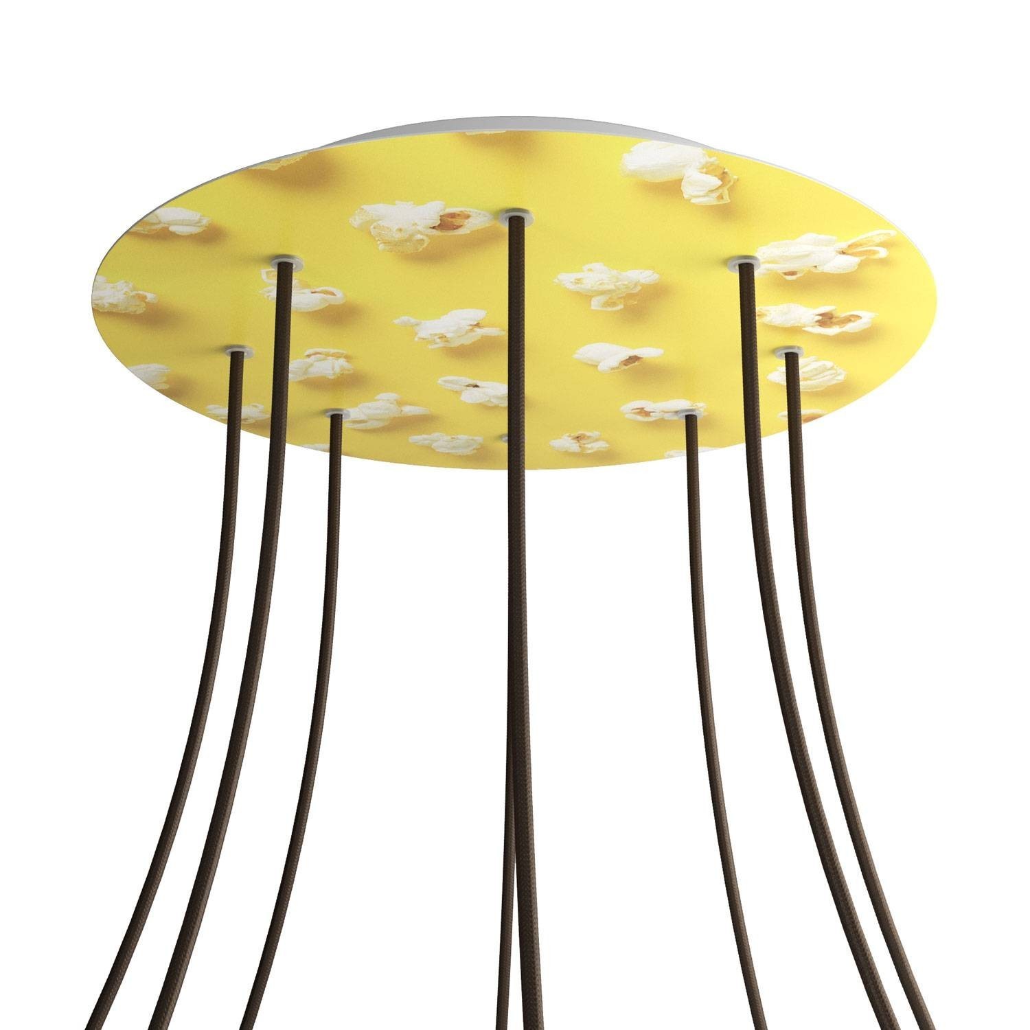 8 Holes - EXTRA LARGE Round Ceiling Canopy Kit - Rose One System - PROMO