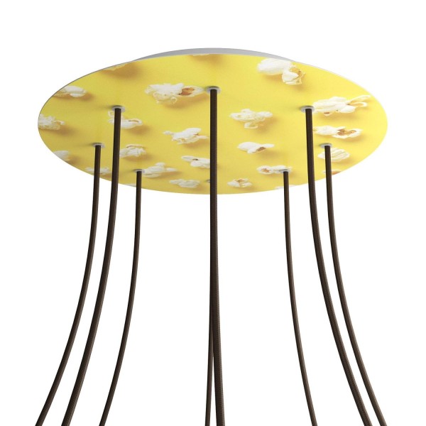 8 Holes - EXTRA LARGE Round Ceiling Canopy Kit - Rose One System - PROMO
