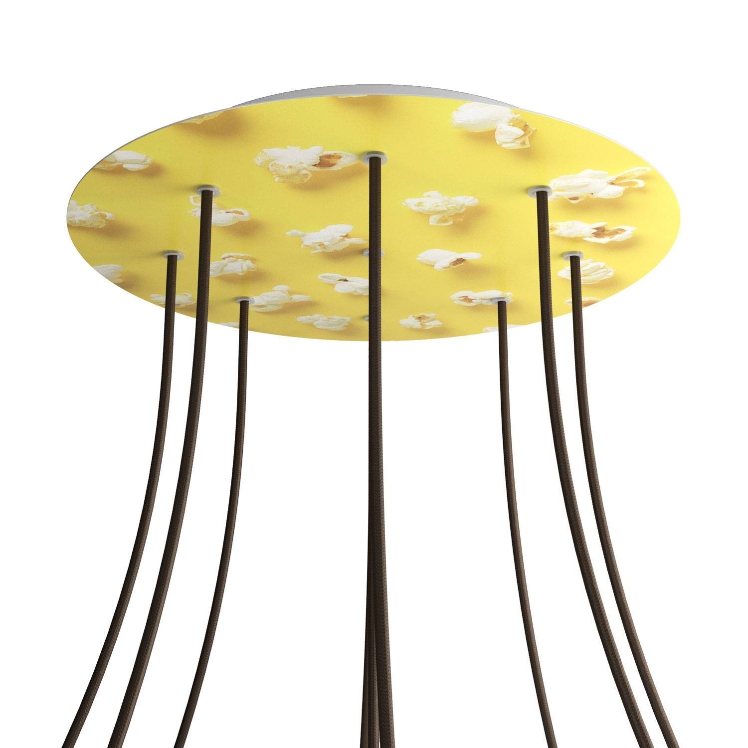 9 Holes - EXTRA LARGE Round Ceiling Canopy Kit - Rose One System - PROMO - Pop-Corn