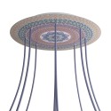9 Holes - EXTRA LARGE Round Ceiling Canopy Kit - Rose One System - PROMO