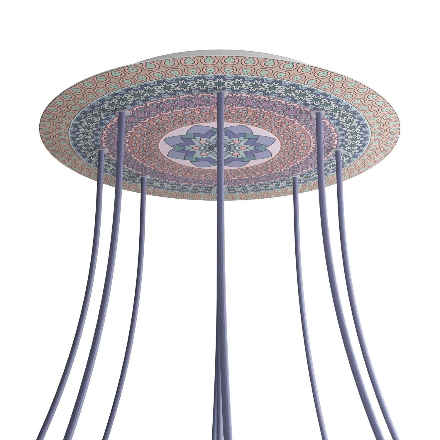 9 Holes - EXTRA LARGE Round Ceiling Canopy Kit - Rose One System - PROMO