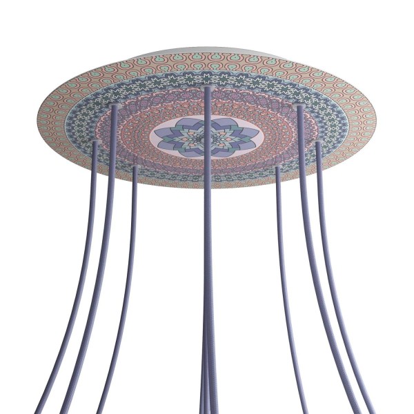 9 Holes - EXTRA LARGE Round Ceiling Canopy Kit - Rose One System - PROMO