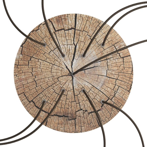 9 X-Shaped Holes - EXTRA LARGE Round Ceiling Canopy Kit - Rose One System - PROMO