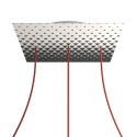 3 In-Line Holes - EXTRA LARGE Square Ceiling Canopy Kit - Rose One System - PROMO