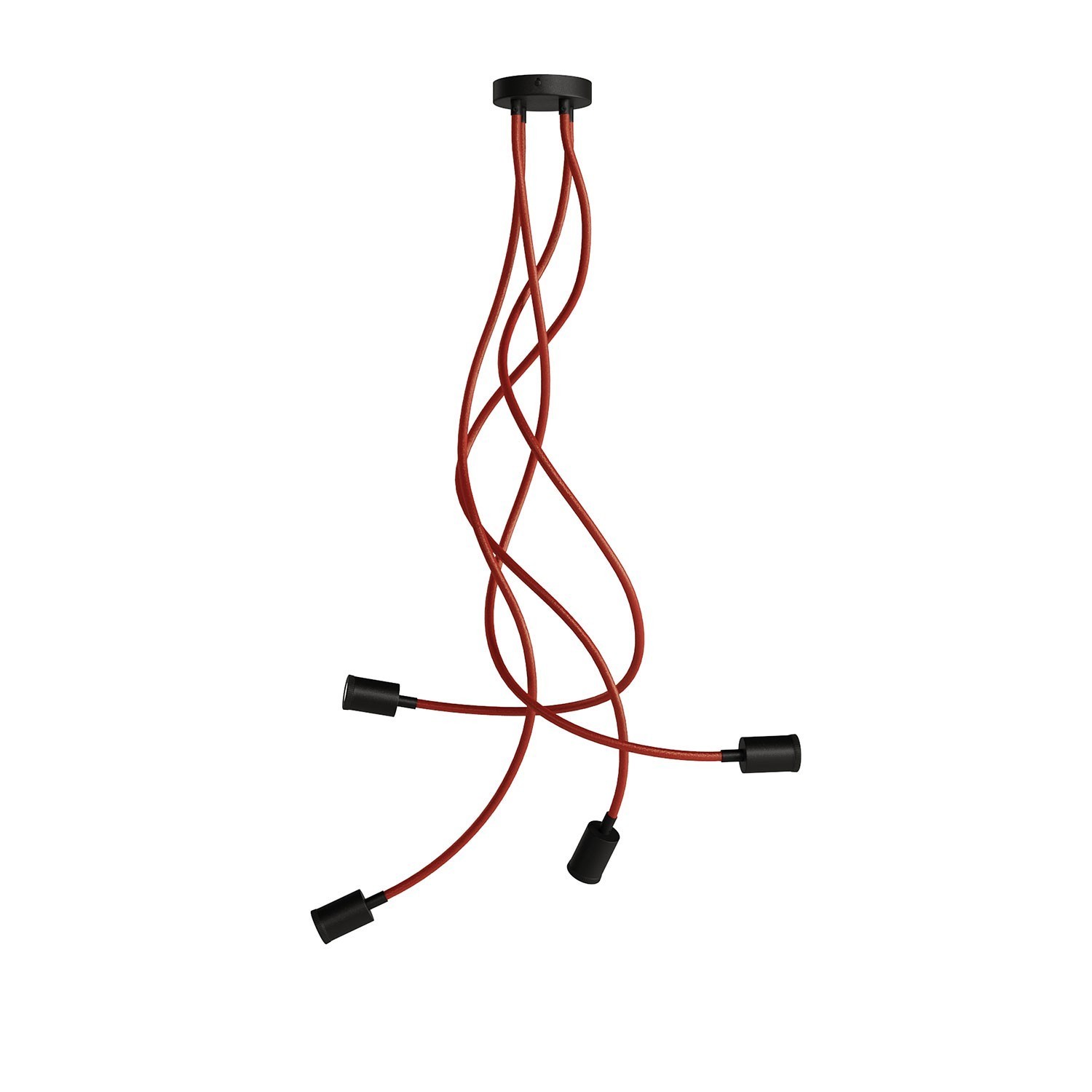 Wall and ceiling Mini SPOTLIGHT Lamp GU1d0 Flex 90 - Black