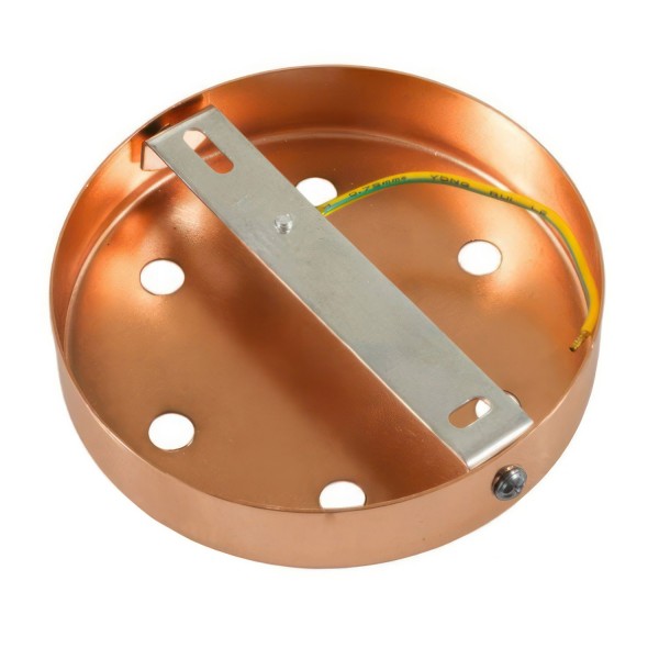 Classic 6-hole Round Metal Ceiling Canopy Kit