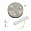 Classic 6-hole Round Metal Ceiling Canopy Kit